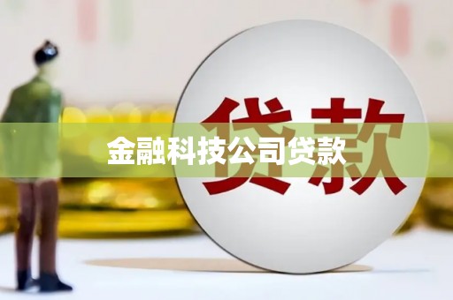佛冈金融科技公司贷款