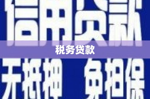 佛冈税务贷款