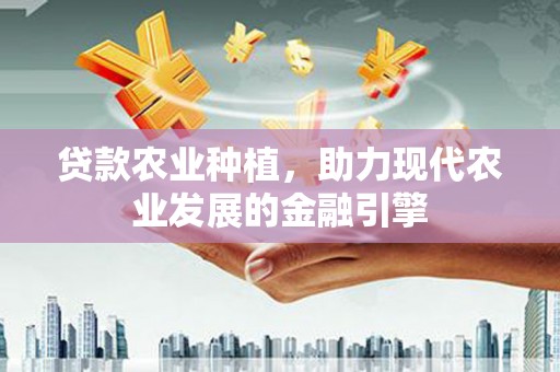 佛冈贷款农业种植，助力现代农业发展的金融引擎