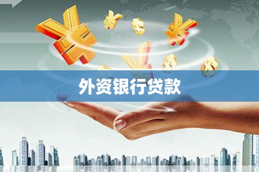佛冈外资银行贷款