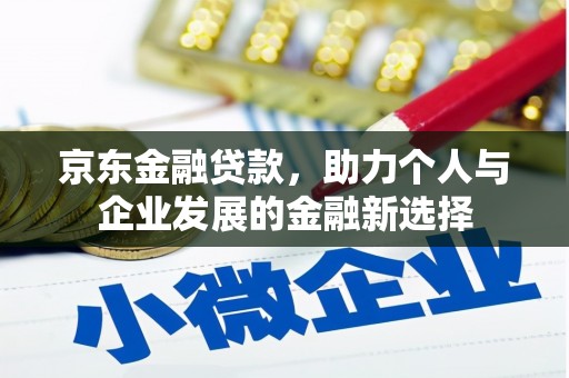 佛冈京东金融贷款，助力个人与企业发展的金融新选择