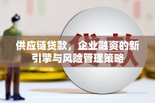 佛冈供应链贷款，企业融资的新引擎与风险管理策略