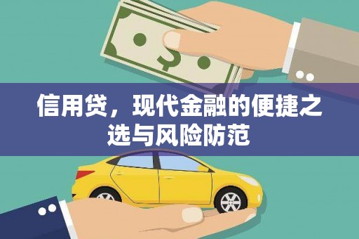 佛冈信用贷，现代金融的便捷之选与风险防范