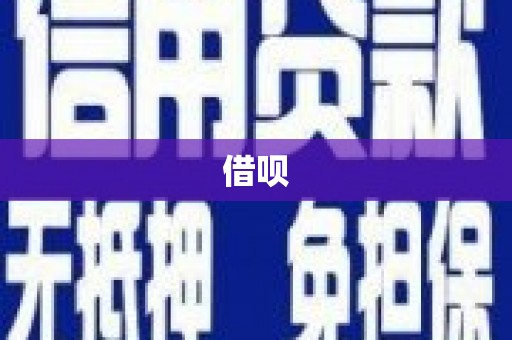 佛冈借呗