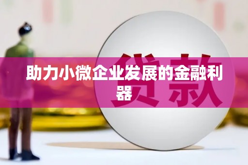 佛冈助力小微企业发展的金融利器